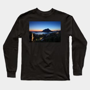 Kalymnos - Telendos after sunset Long Sleeve T-Shirt